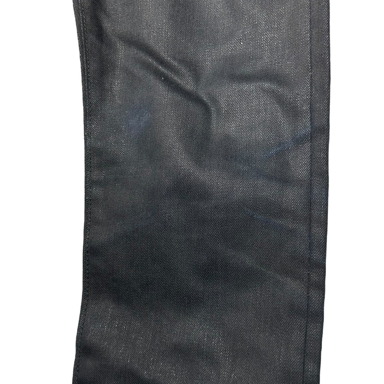 SAINT LAURENT(サンローラン) 12SS by HEDI SLIMANE BLACK TREATMENT COATED エディスリマン期 ブラック トリートメント コーティング スキニー デニム パンツ 315391 YU078 30 ブラック