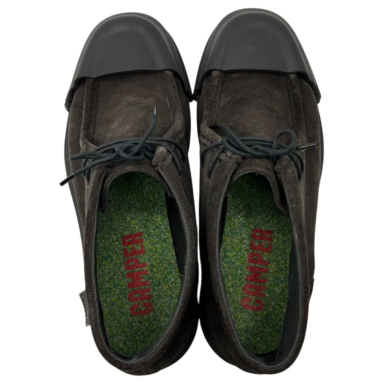 CAMPER(カンペール) 23AW Junction high-cut shoes ジャンクション ハイカット シューズ ブール スウェード K300475-001 26.5cm グレー 箱付 モカシン レザー