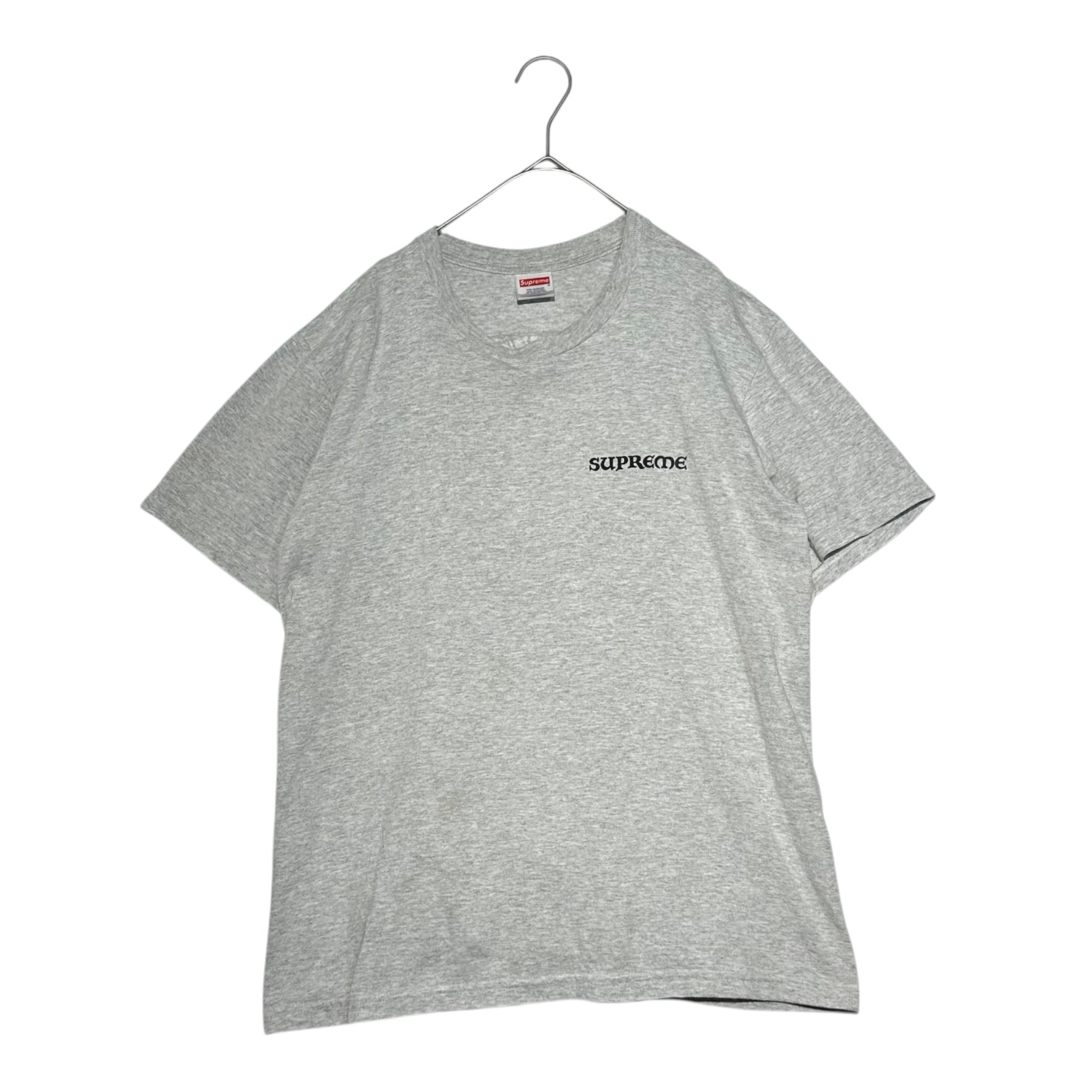 SUPREME(シュプリーム) 23AW Worship Tee ワーシップ Tシャツ S グレー グラフィック プリント ロゴ