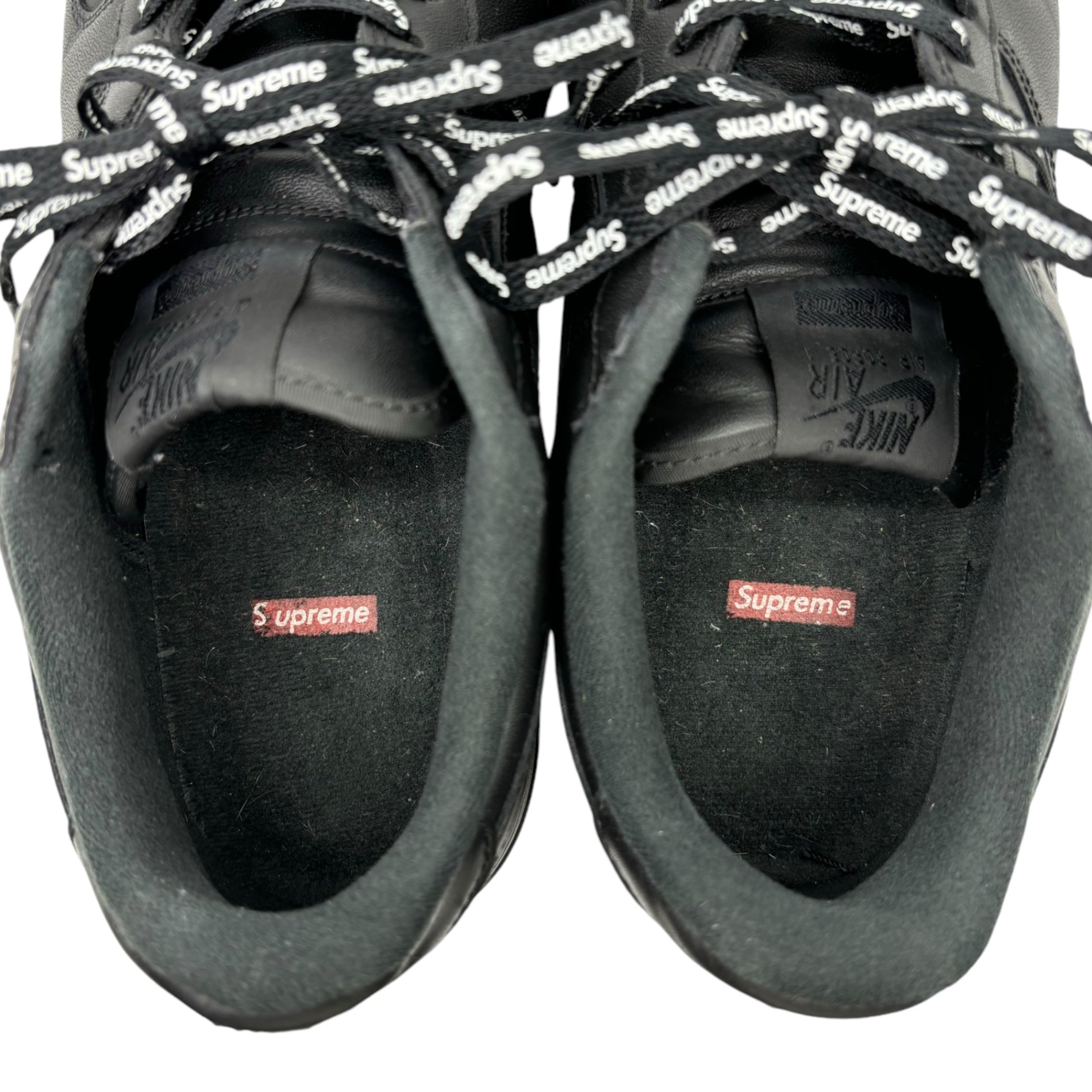 NIKE×SUPREME(ナイキ×シュプリーム) AIR FORCE 1 LOW エアフォース 1 ロー CU9225-001 28cm ブラック コラボ 箱付き ローカット スニーカー