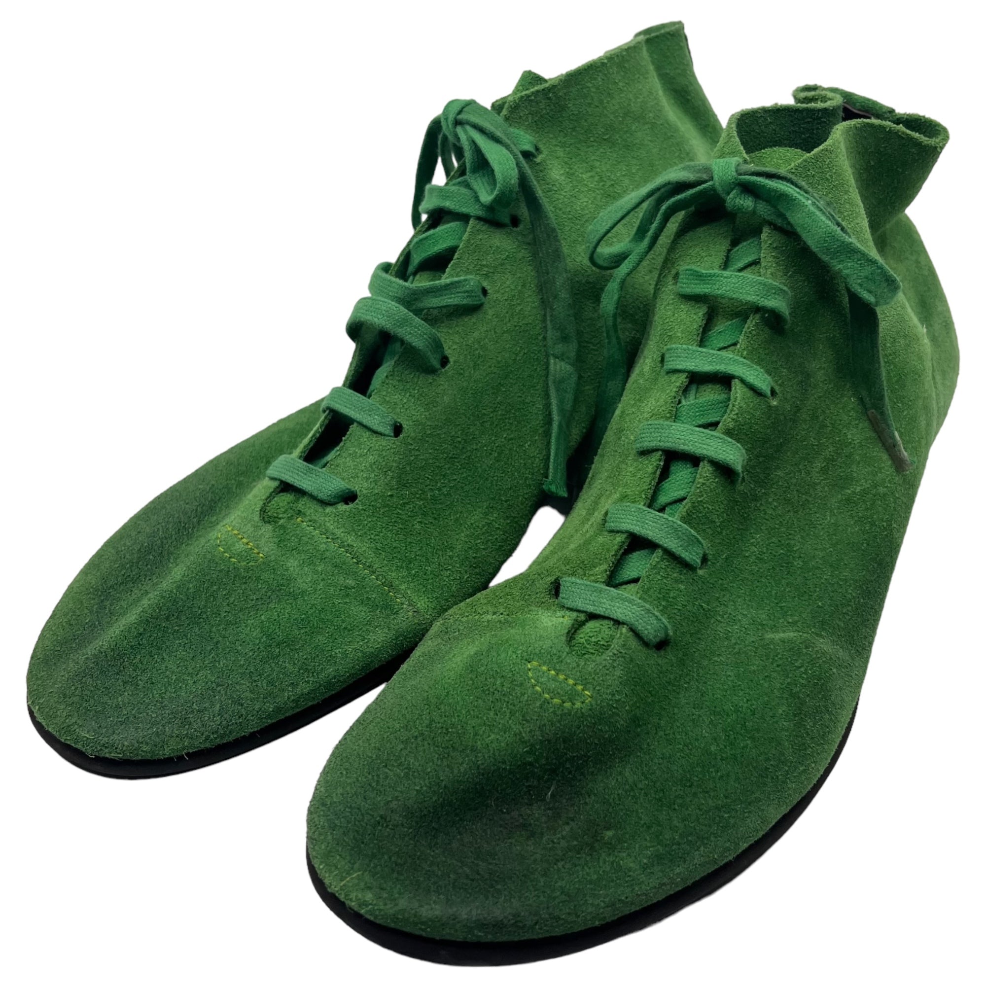 ohta(オオタ) スウェード チャッカ ブーツ レザー シューズ 2(26cm程度) グリーン