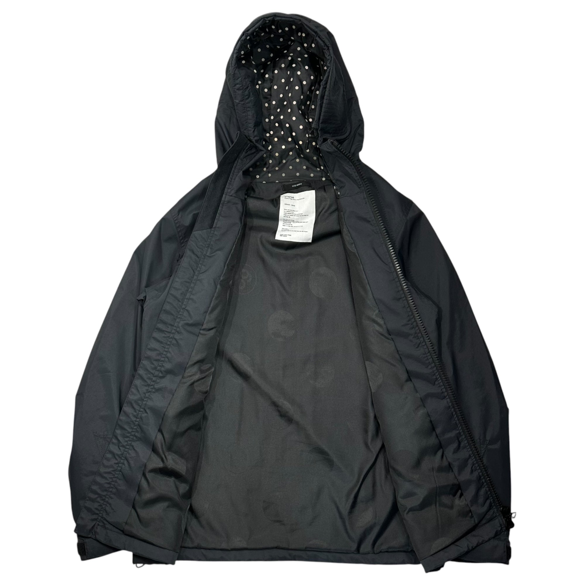 WTAPS(ダブルタップス) 09AW SHERPA JACKET FIELD NYLON TAFFETA 3LAYER シェルパ ジャケット フィールド ナイロンタフタ 092SPDT-JKM01 M ブラック 00's DAZED AND CONFUSED マウンテンパーカー