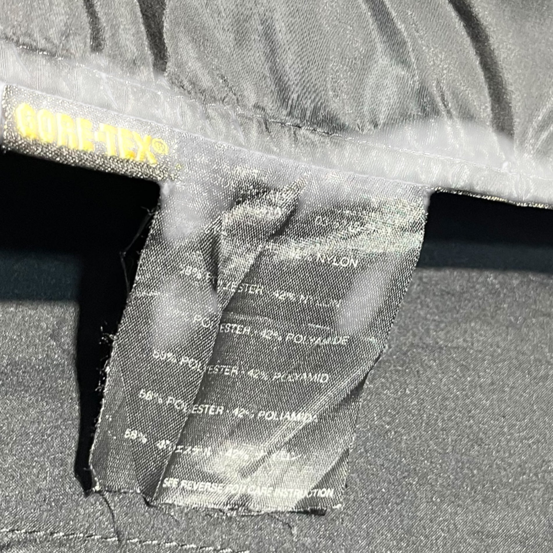 PRADA SPORT(プラダスポーツ) 00's GORE-TEX hooded nylon jacket フーデット ナイロン ジャケット 38(M程度) ブラック Y2K マウンテンパーカー