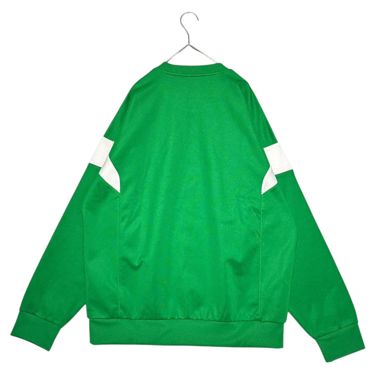 adidas(アディダス) CUTLINE CREW SWEATSHIRT カット ラインクルー スウェット IR9855 M グリーン ジャージ