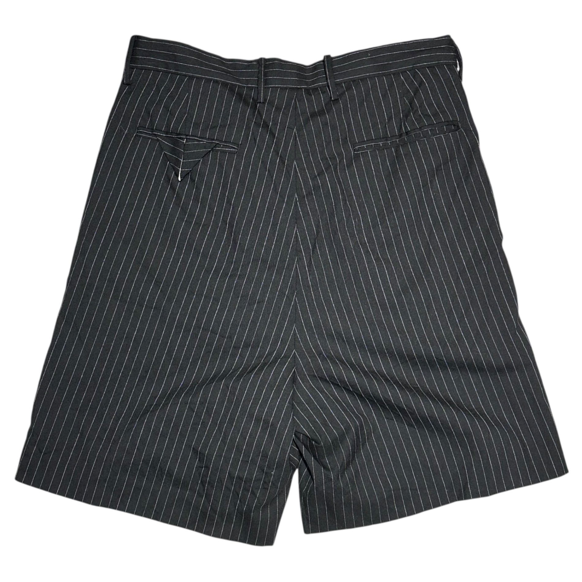 FACETASM(ファセッタズム) Mesh-Panel Stripe Baggy Shorts メッシュ切替加工 ストライプ バギー ショーツ ハーフ パンツ YA-PT-M05 4(M程度) ブラック