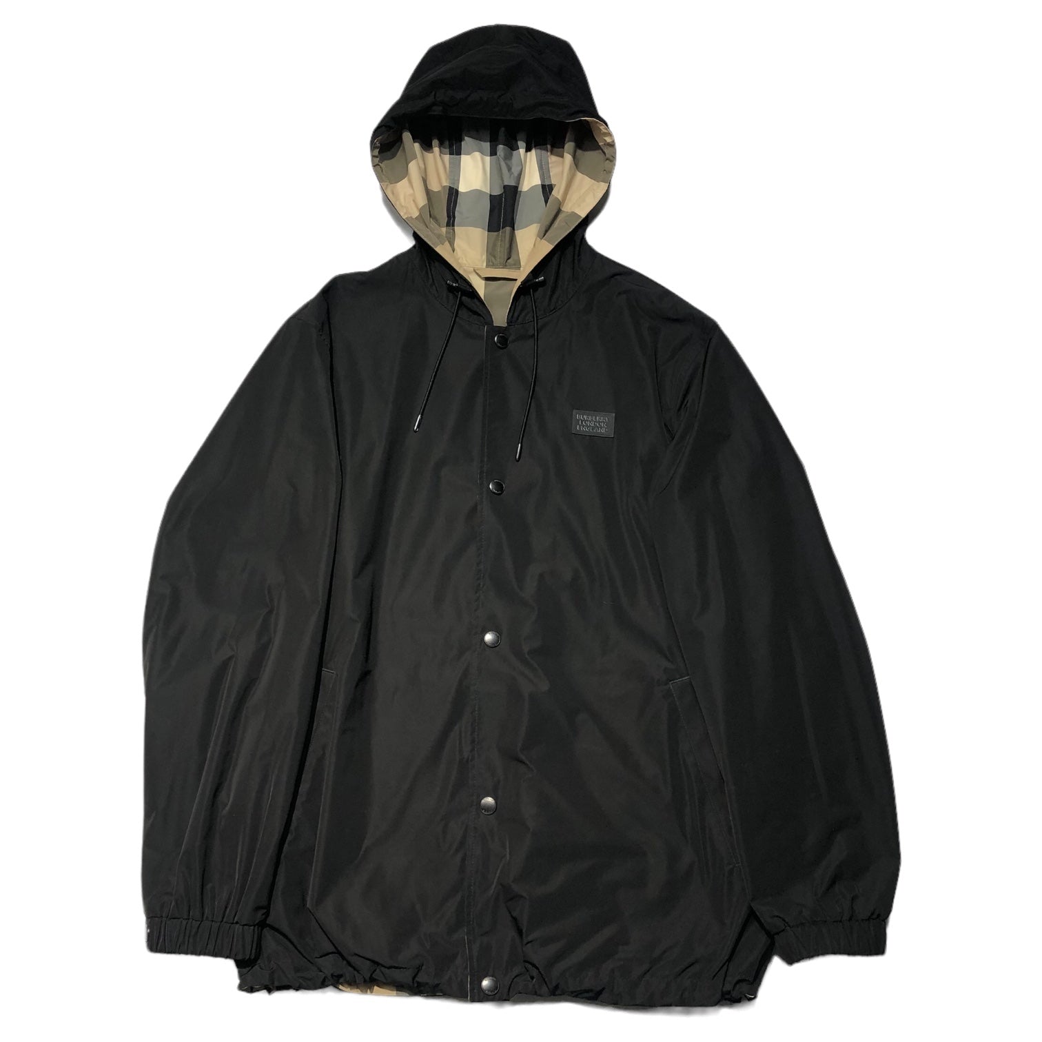 BURBERRY(バーバリー) Burberry Reversible Check Hooded Jacket チェックフーデッドジャケット