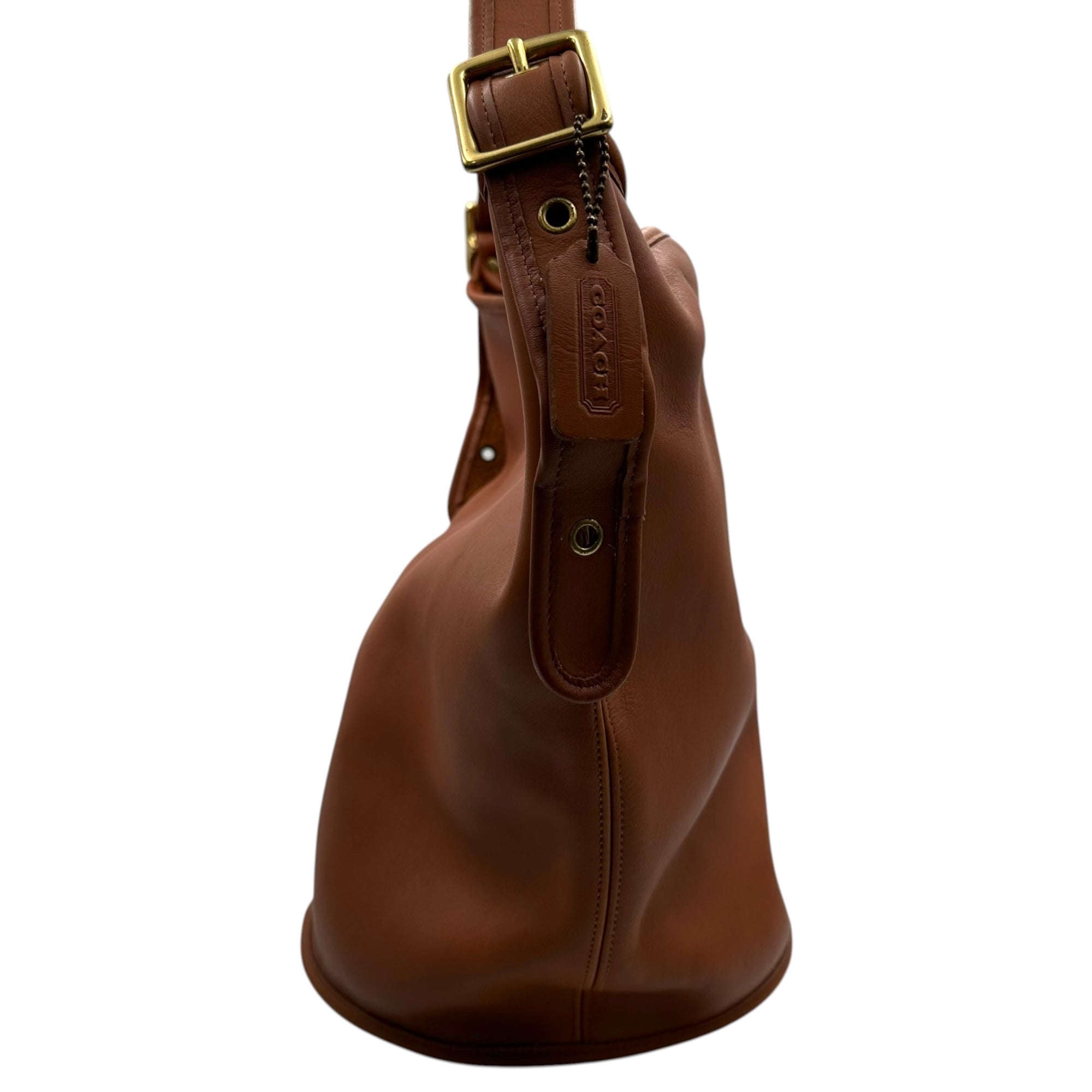 COACH(コーチ) OLD Bucket-style Leather Shoulder Bag バケツ型 レザー ショルダー バッグ 9085 ブラウン