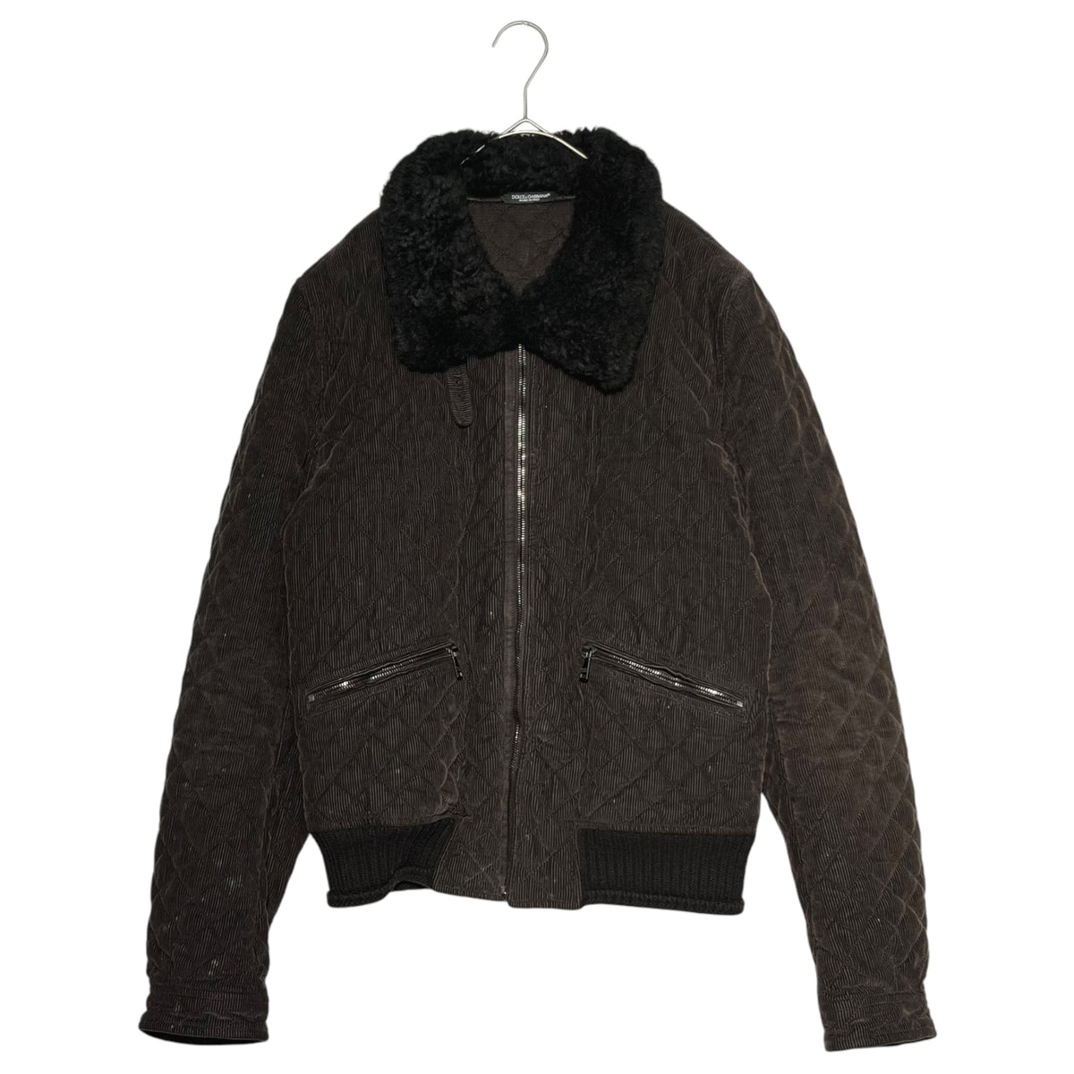 DOLCE&GABBANA(ドルチェ&ガッバーナドルガバ) Lamb fur quilted 