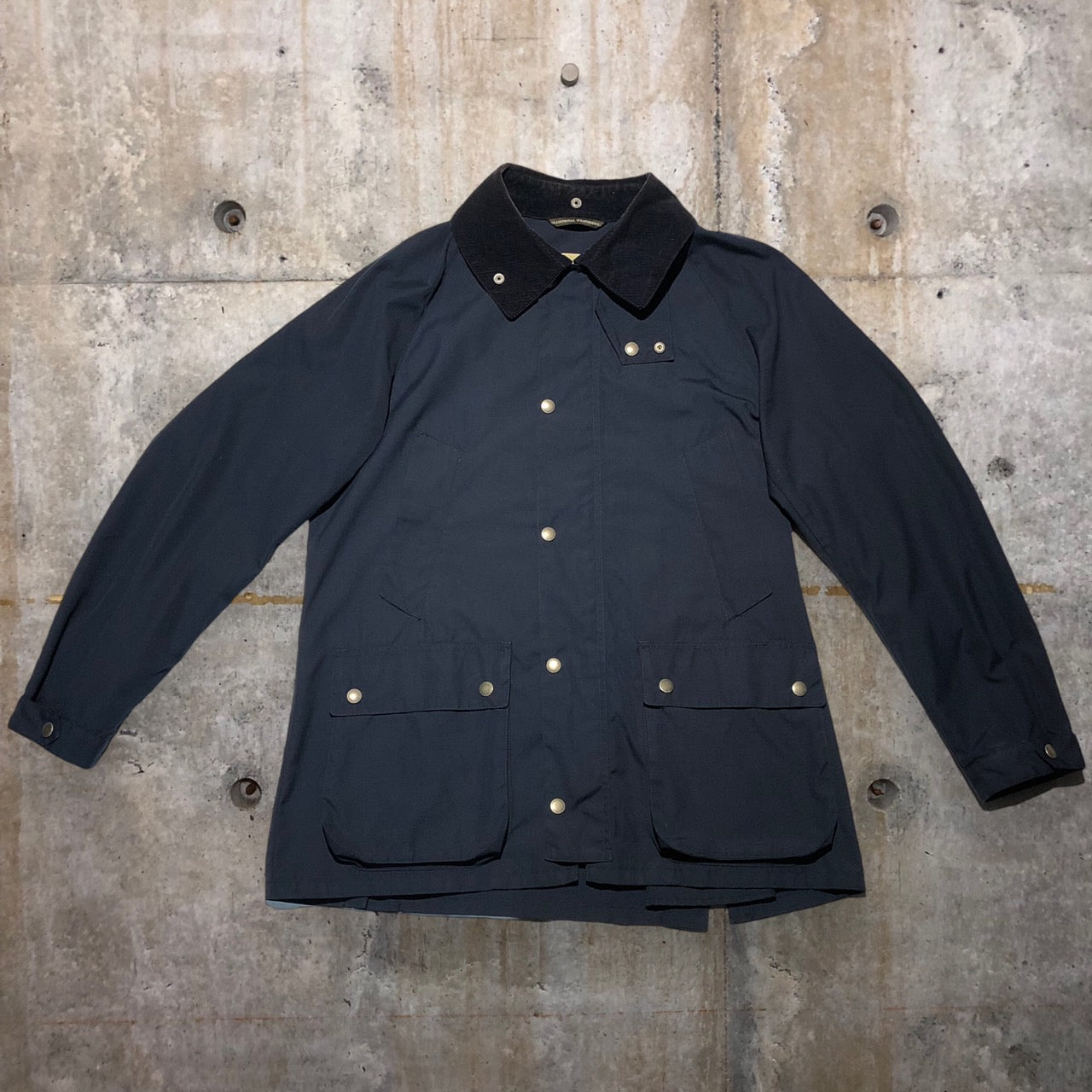 Traditional Weatherwear(トラディショナルウェザーウェア) ハンティングジャケット 121HF-7817A 38(M程度) ネイビー