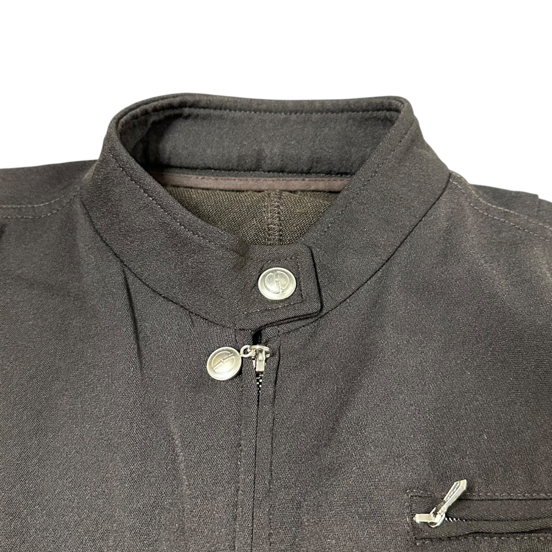 GUCCI(グッチ) 90's vintage short length zip up jacket 90年代 ヴィンテージ ショート丈 ジップアップ ジャケット 42(L~XL程度) ブラウン
