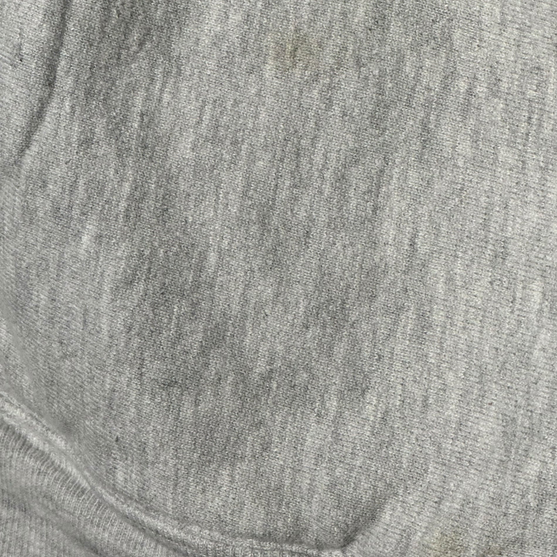 Champion(チャンピオン) 90's USA made REVERSE WEAVE Sweatshirt Blouson リバースウィーブ スウェット ブルゾン 表記無(M程度) ライトグレー 90年代 ヴィンテージ 古着 ジャケット トリコタグ USA製