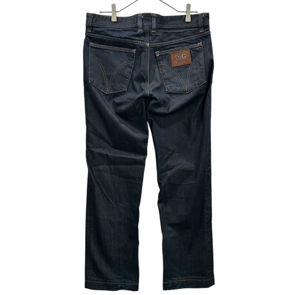 D&G(ディー&ジードルガバドルチェ&ガッバーナ) Straight Denim Pants ストレート デニム パンツ 32 インディゴ