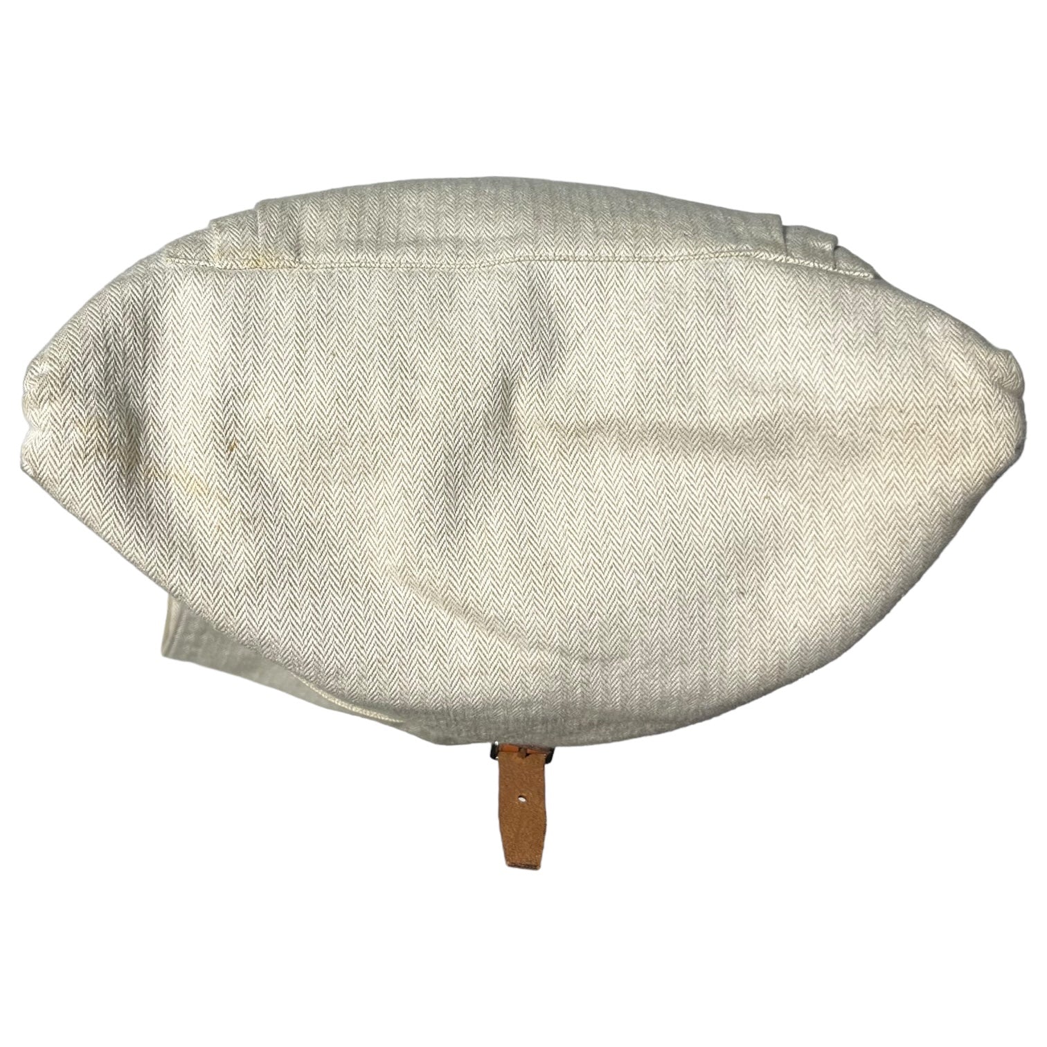 HERMES(エルメス) buggy baggage handbag バギー バゲッジ ハンドバッグ アイボリー ループカスタム(ショルダーストラップ取り付け可能)