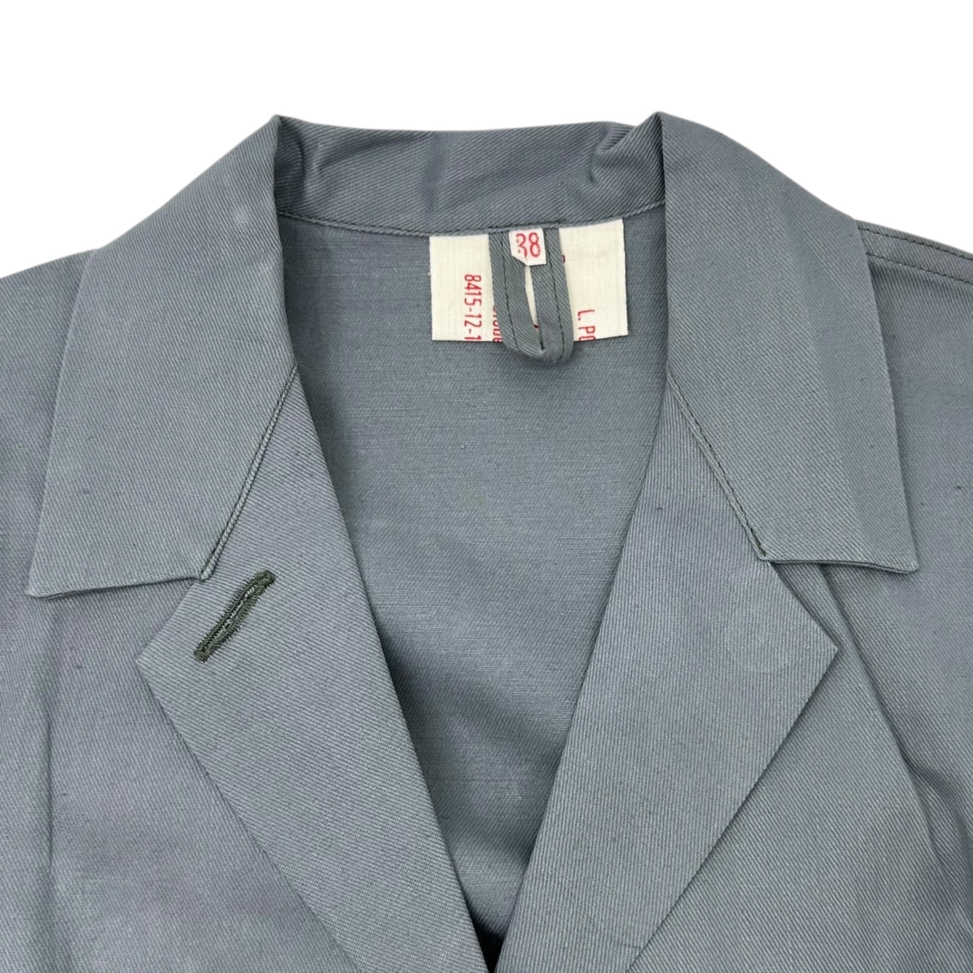 VINTAGE(ヴィンテージ) 70~80's German military medical dress coat メディカル 半袖ワンピース 38 グレー ドイツ軍 EURO MILITALY デッドストック