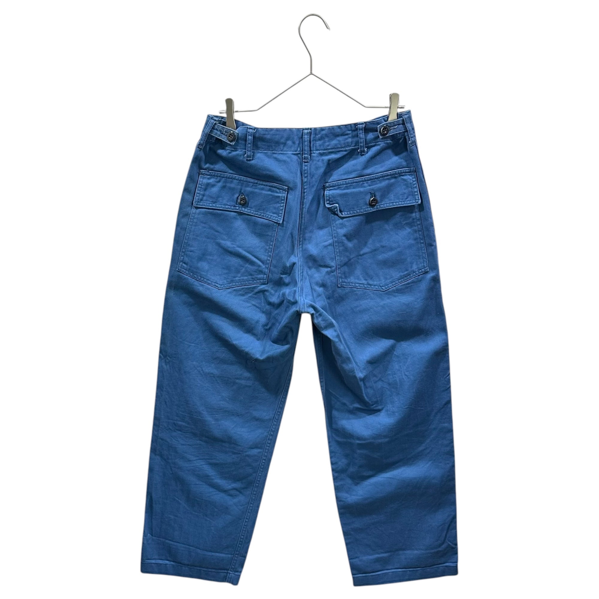Engineered Garments(エンジニアードガーメンツ) WOKADAY Herringbone Work Pants ヘリンボーン ワーク パンツ S ブルー