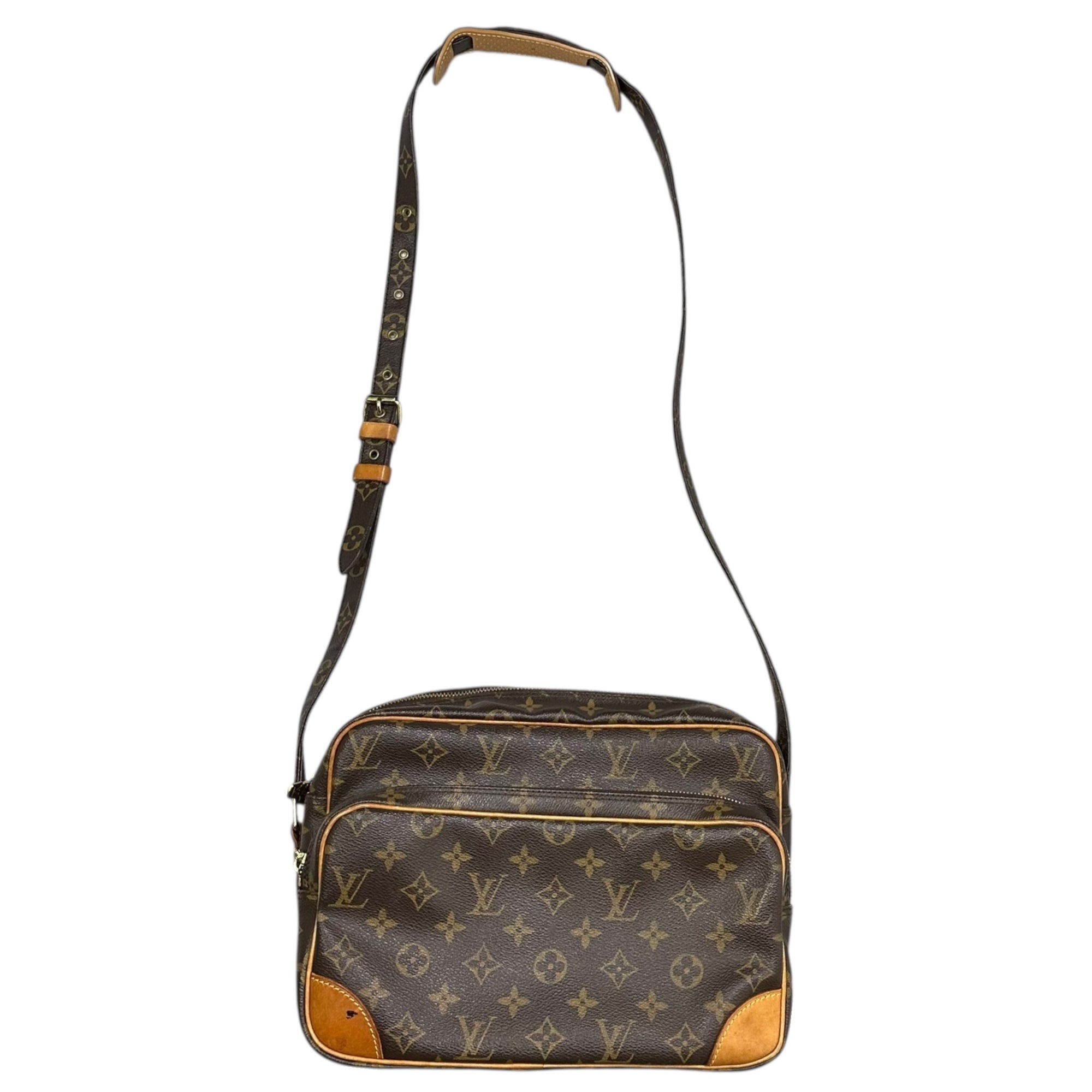 LOUIS VUITTON(ルイヴィトン) 03's Nile Monogram Shoulder Bag ナイル モノグラム ショルダー バッグ 型番:M45244 製造番号AR0043 ブラウン