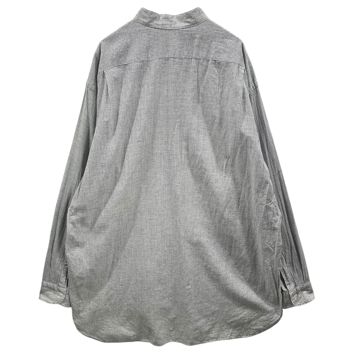 COMOLI(コモリ) 2023SS Khadi Cotton Pullover Shirtコットン プルオーバー シャツ X01-02012 2 チェック