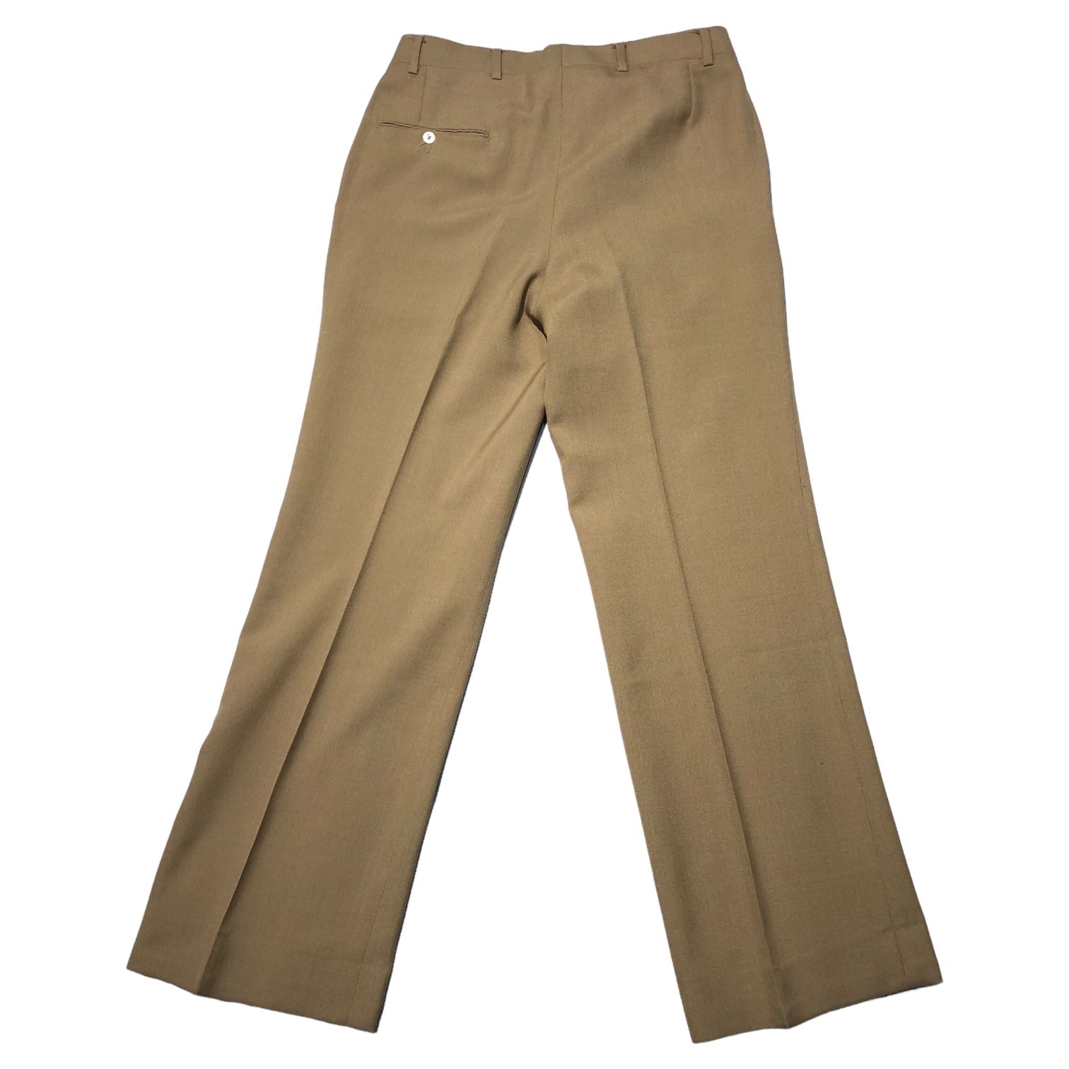 Pierre Cardin(ピエールカルダン) 70's gold button blazer setup suit 金ボタン ブレザー セットアップ スーツ 表記無し(M-L程度) ベージュ 70年代 ヴィンテージ テーラード ジャケット セミフレア スラックス パンツ 1970年8月製造