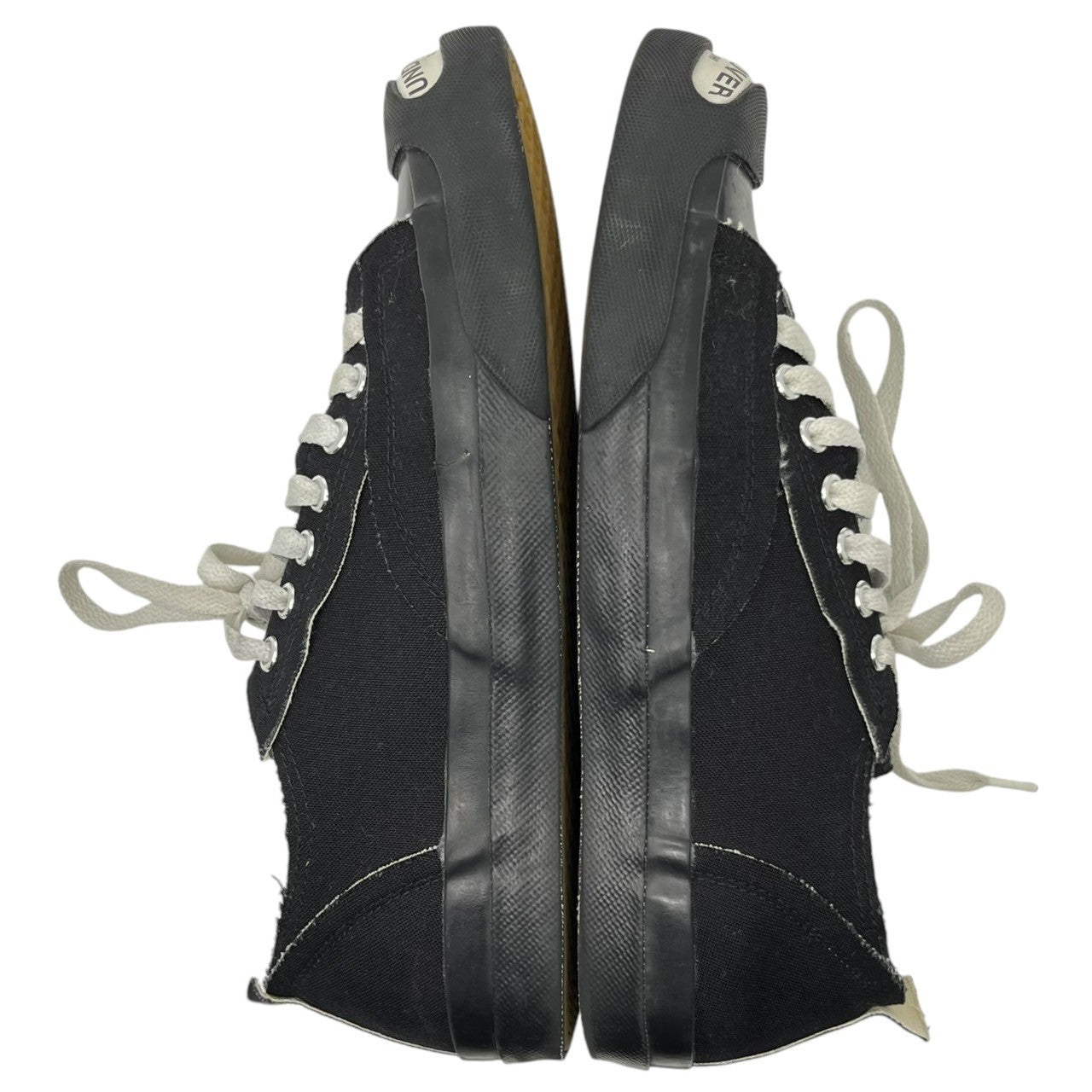 UNDERCOVER(アンダーカバー) TOE LOGO CANVAS SNEAKERS トゥー ロゴ キャンバス スニーカー UC2B9F05 M(26-26.5cm) ブラック