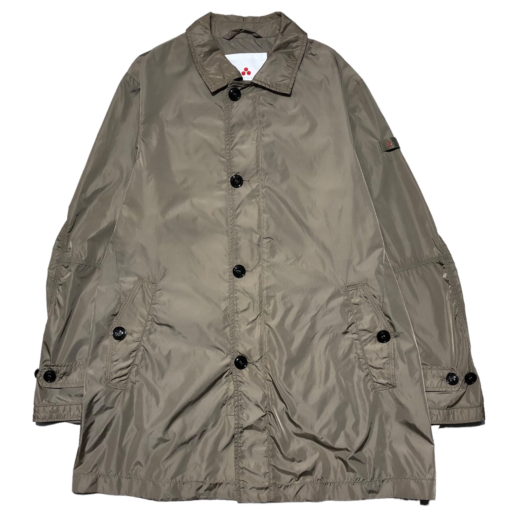 PEUTEREY(ピューテリー) nylon stainless steel collar coat ナイロン ステンカラー コート 47251167 50(XL程度) ベージュ ジャケット