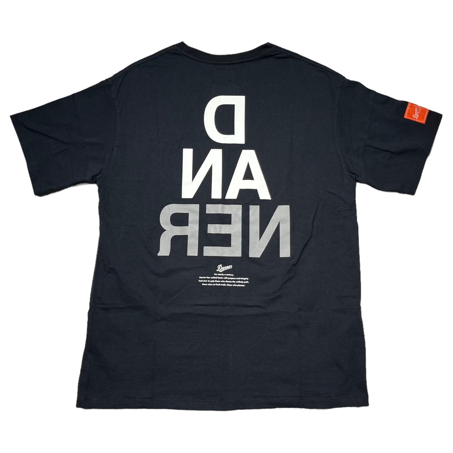 DANNER×WIND AND SEA(ダナー×ウィンダンシー) BLACK MOUNTAIN S/S TEE コラボ 半袖 Tシャツ 422A1010399 L ブラック