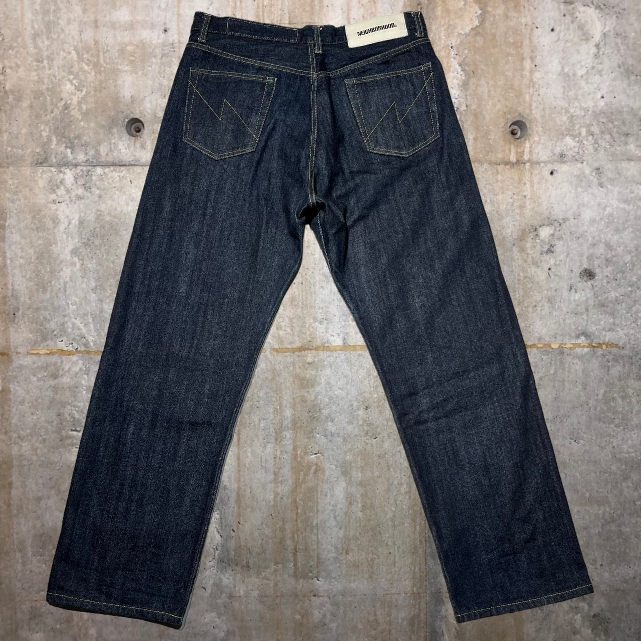 NEIGHBORHOOD(ネイバーフッド) 21AW RIGID . DP BASIC/ストレートデニムパンツ 212XBNH-PTM01 L ネイビー