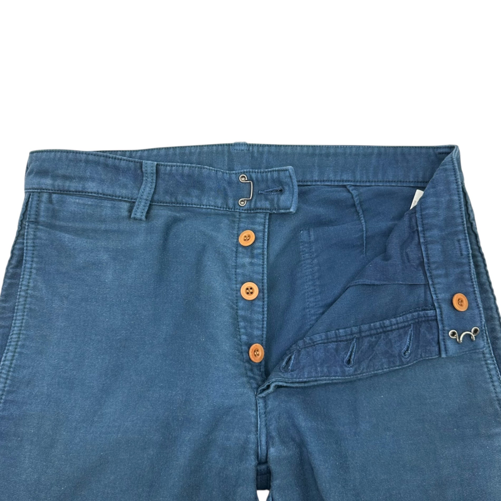 VISVIM(ビズビム/ヴィズヴィム) 14SS HW PASTORAL PANTS パストラル ワーク パンツ 0114105008033 1 ネイビー