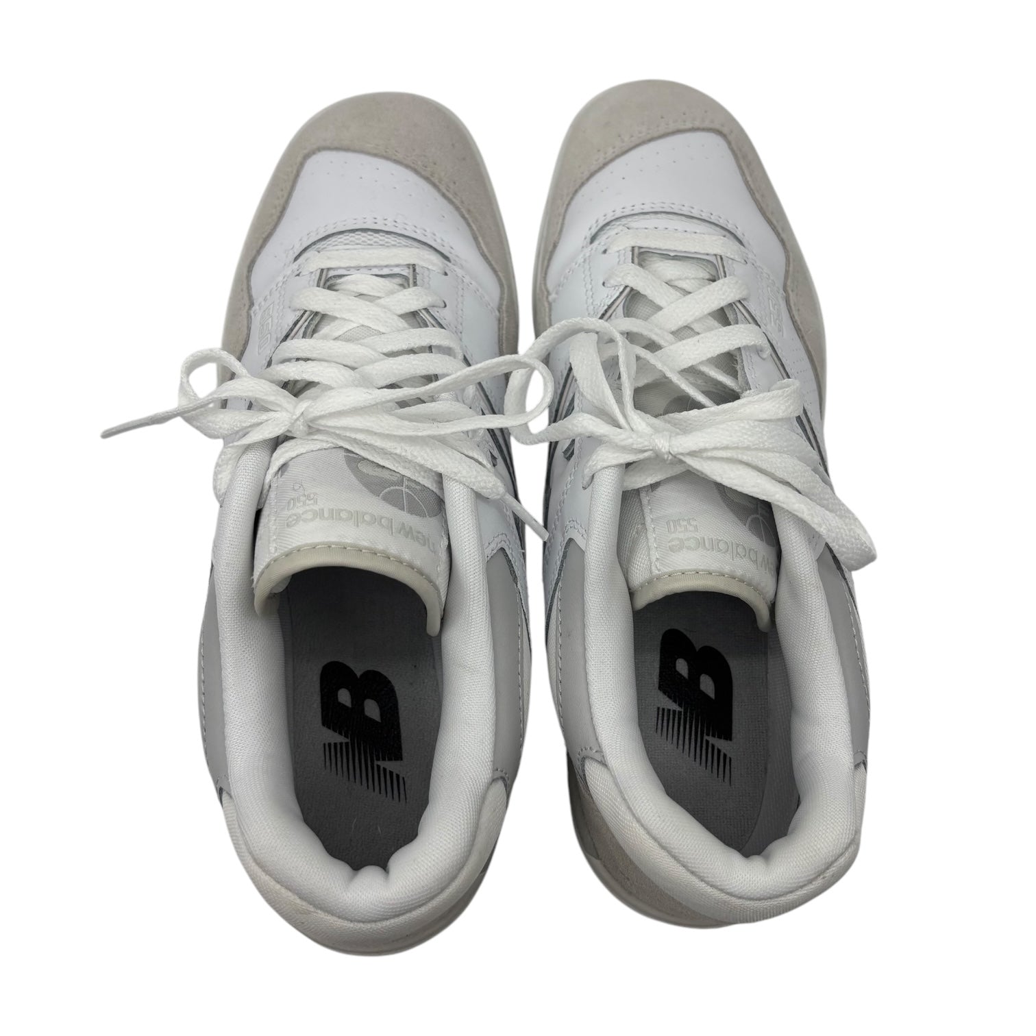 NEW BALANCE(ニューバランス) BB550 low cut sneakers ローカット スニーカー レザー BB550NCB 27.0cm ホワイト