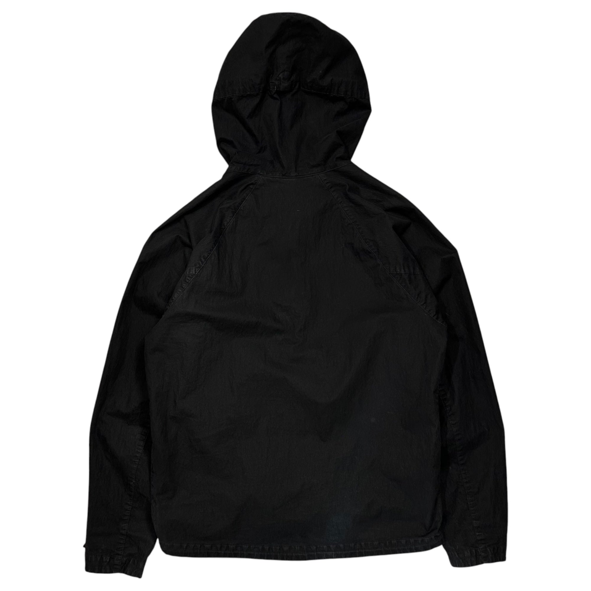 C.P.COMPANY(シーピーカンパニー) 2022SS 50 FILI GUM GOGGLE JACKET ガーメントダイ ゴーグル ジャケット 12CMOW209A 48 ブラック