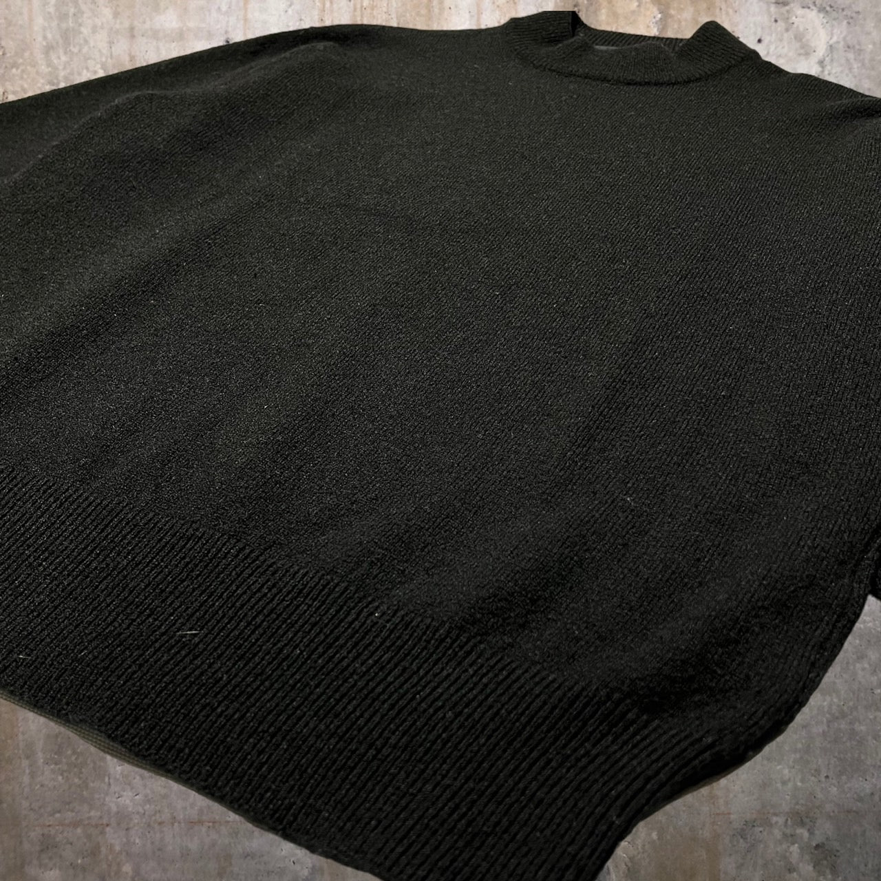 tricot COMME des GARCONS(トリココムデギャルソン) 90'sモックネックニット TN-050100 表記なし(FREE) ブラック AD1992