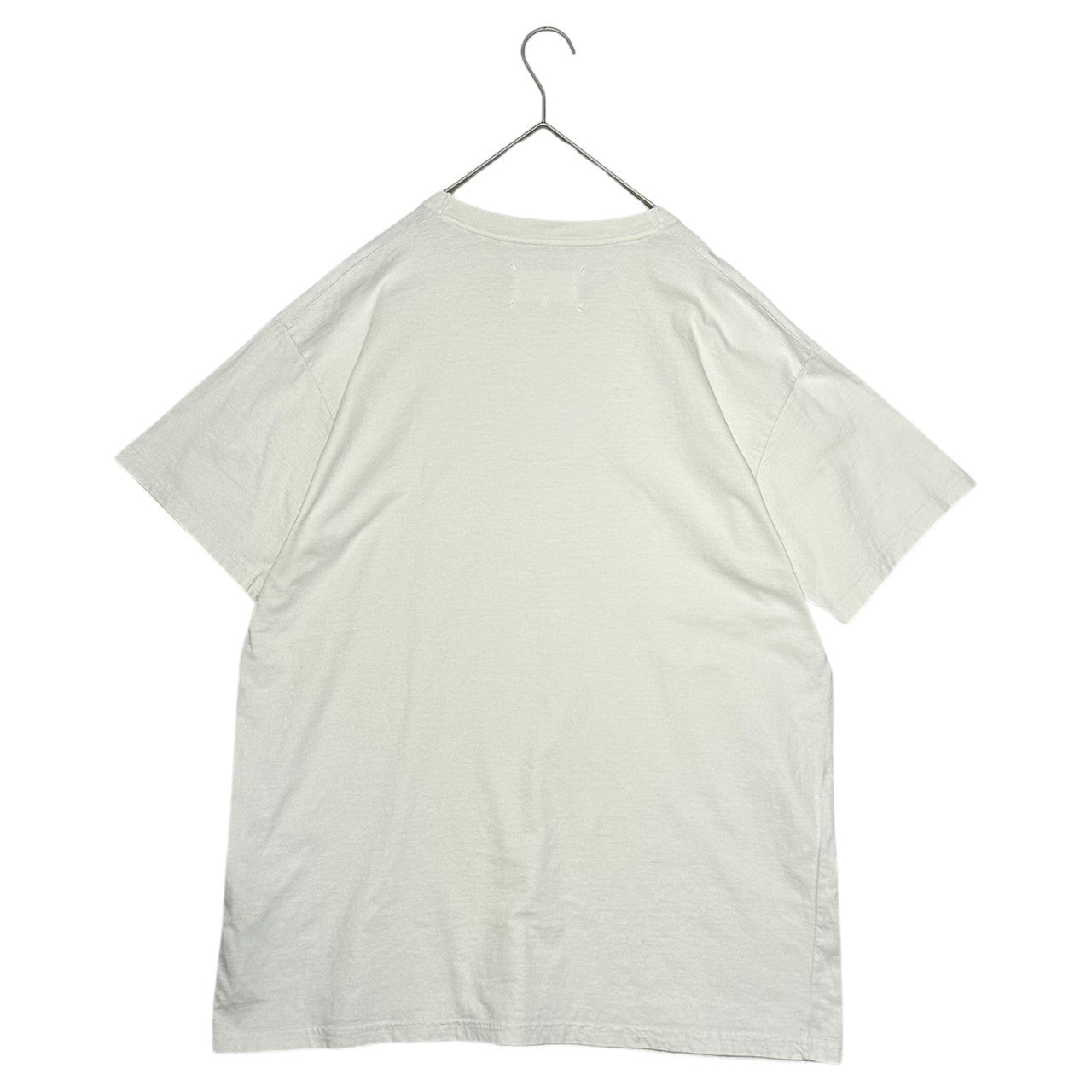 MAISON MARGIELA(メゾンマルジェラ) 23SS Cotton Number Logo Crew Neck S/S Cut and Sewn コットン ナンバー ロゴ クルーネック S/S カットソー Tシャツ S51GC0521 S20079 XL ホワイト