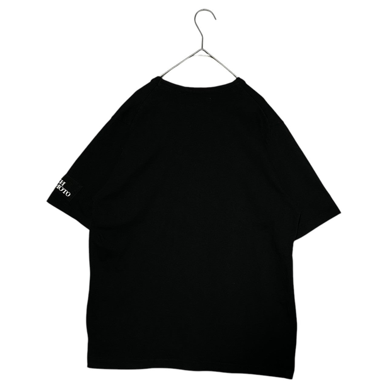 YOHJI YAMAMOTO POUR HOMME(ヨウジヤマモトプールオム) Sleeve Patch Crew Neck T-Shirt 袖 パッチ クルーネック Tシャツ M ブラック