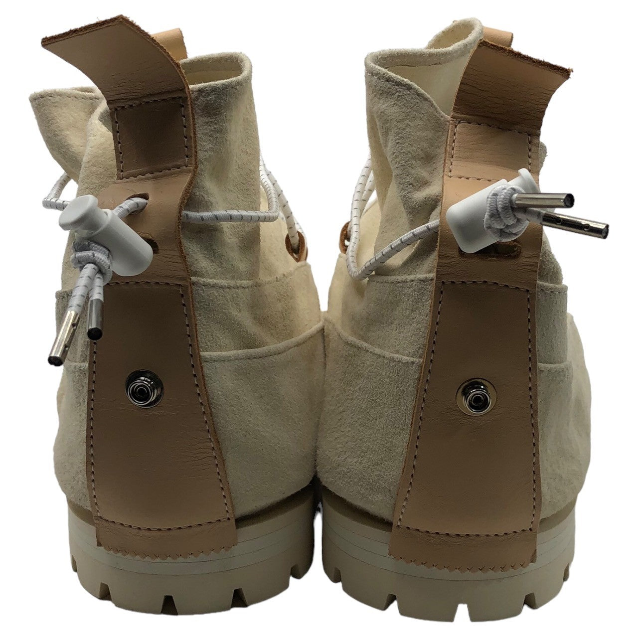 Hender Scheme(エンダースキーマ) samidare 五月雨 レザーシューズ pm-s-sam 2(23.5-24.0cm) アイボリー レインシューズ