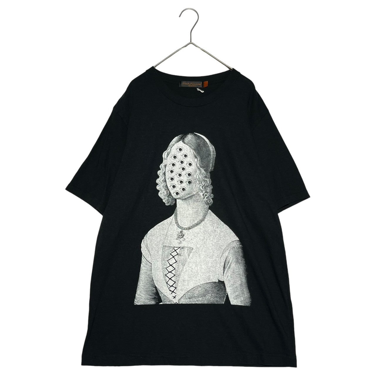 UNDERCOVERISM(アンダーカバイズム) 06AW GURUGURU期 EYES FACE T-SHIRT グルグル期 アイズフェイス  Tシャツ M ブラック