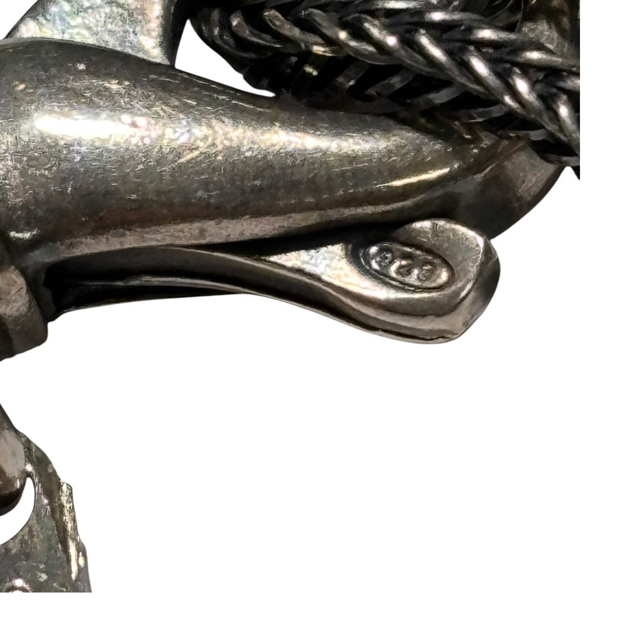 Emanuele Bicocchi(エマヌエーレビコッキ) 925 Silver Chimera Chain Bracelet シルバー キメラ チェーン ブレスレット シルバー