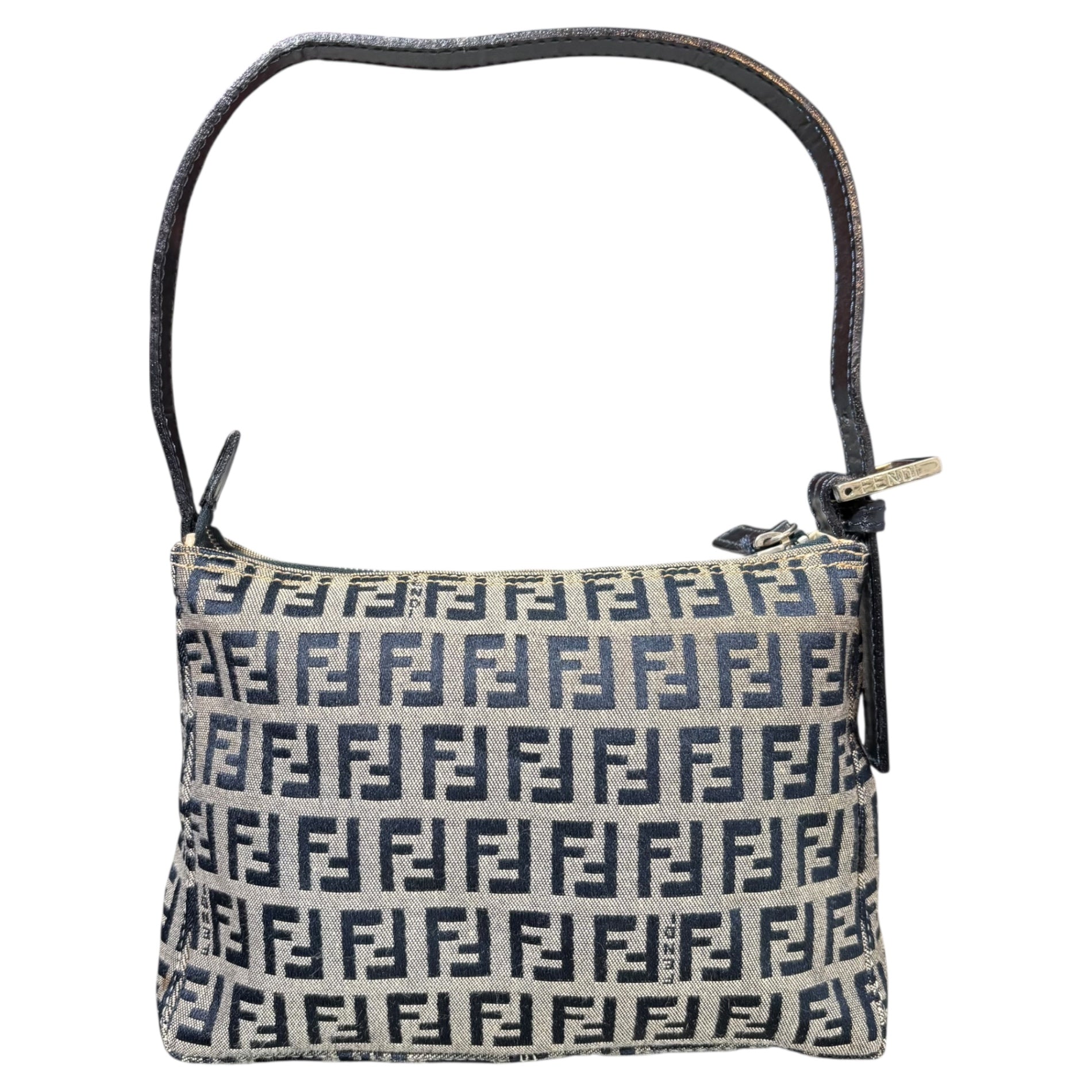 FENDI アクセサリーポーチ ハンドバッグ ズッキーノ レザー FENDI(フェンディ) Zucchino Accessory Pouch ズッキーノ柄