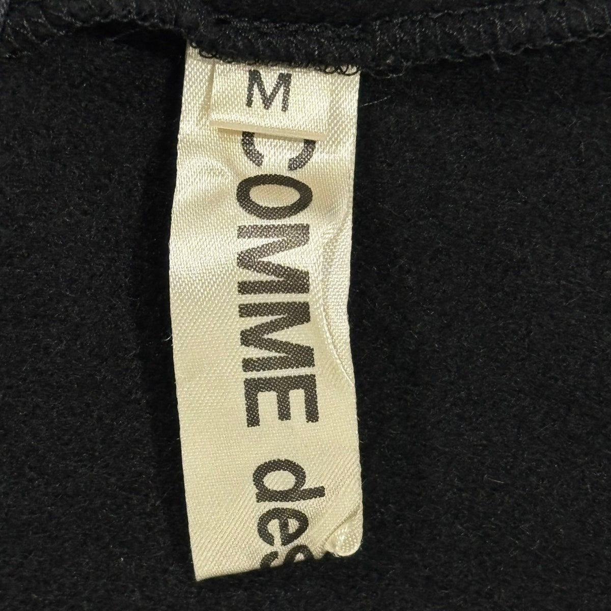 COMME des GARCONS(コムデギャルソン) 1999AW Wool-Blend Cashmere Sleeveless Dress ウール混 カシミヤ ノースリーブ ワンピース GO-04041M M ブラック AD1999 90s アーカイブ カシミア 70%