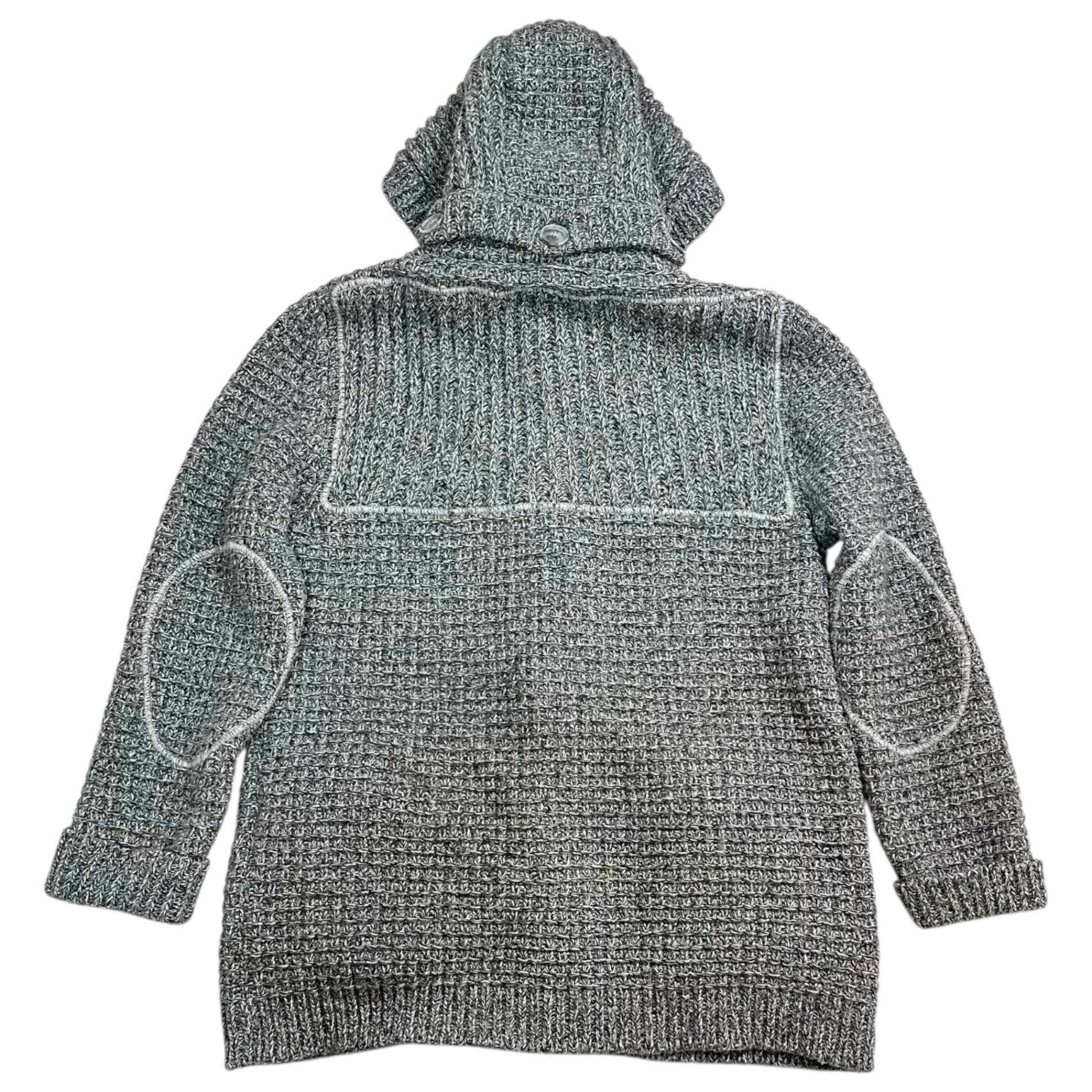 Bark(バーク) Low Gauge Knit Duffle Coat ローゲージ ニット ダッフル コート 32B8001 M グレー ジャケット