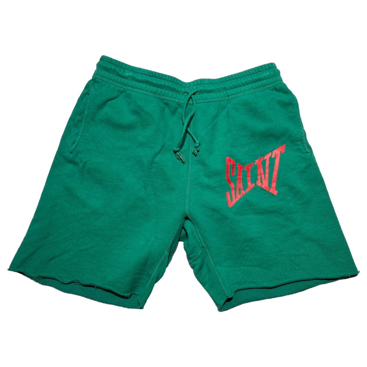 SAINT MICHAEL(セントマイケル) SWEAT SHORTS/GREEN スウェット 