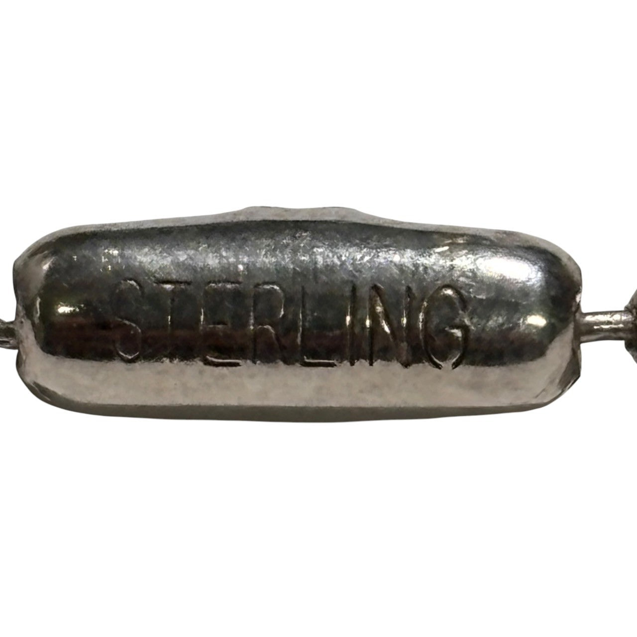 CHROME HEARTS(クロムハーツ) 1ボール タイニー CH クロス チャーム & ボール チェーン 18inch シルバー 革袋、BeyondCoolインボイス付 ネックレス ペンダント トップ