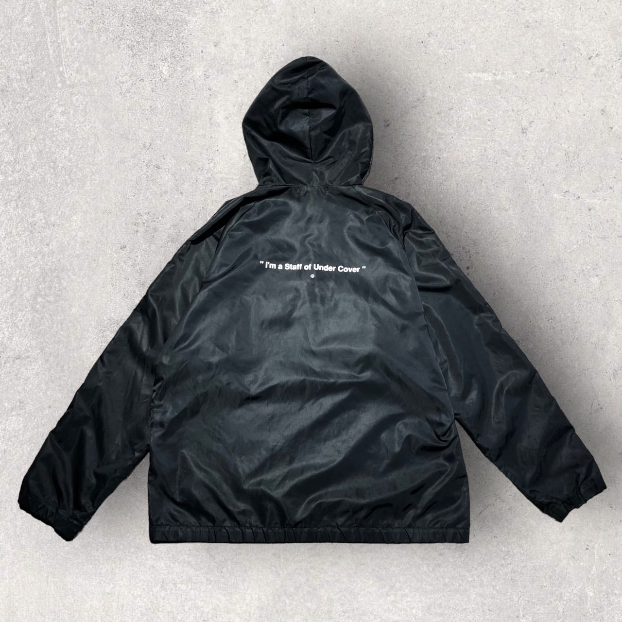 UNDERCOVER(アンダーカバー) スタッフアノラックパーカー/スタッフコート L ブラック