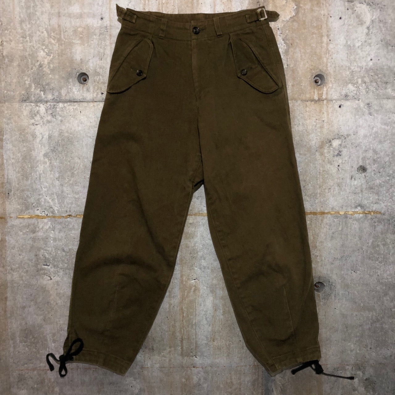 COMME des GARCONS(コムデギャルソン) 03SSミリタリーサンプリングトラウザー HI-P021 S ブラウン AD2003