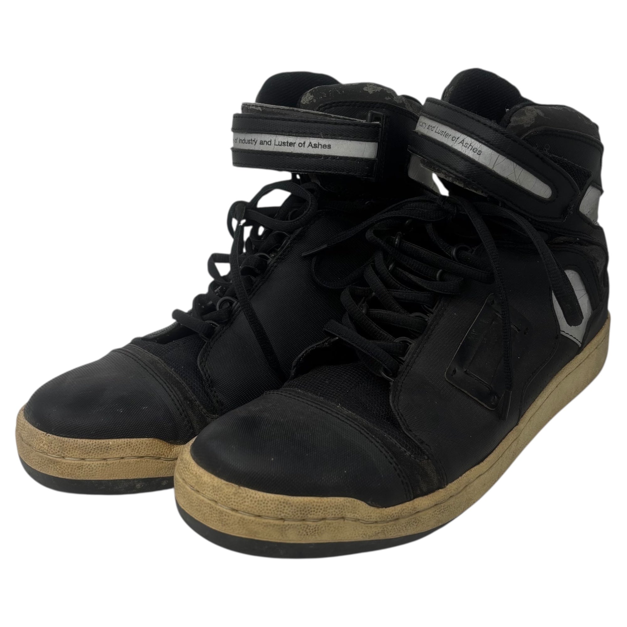 UNDERCOVER(アンダーカバー) 09AW ”Earmuff Maniac” GILA High-top sneakers イヤーマフ マニアック期 ハイカット スニーカー D6F07 M(26〜26.5cm程度) ブラック アーカイブ