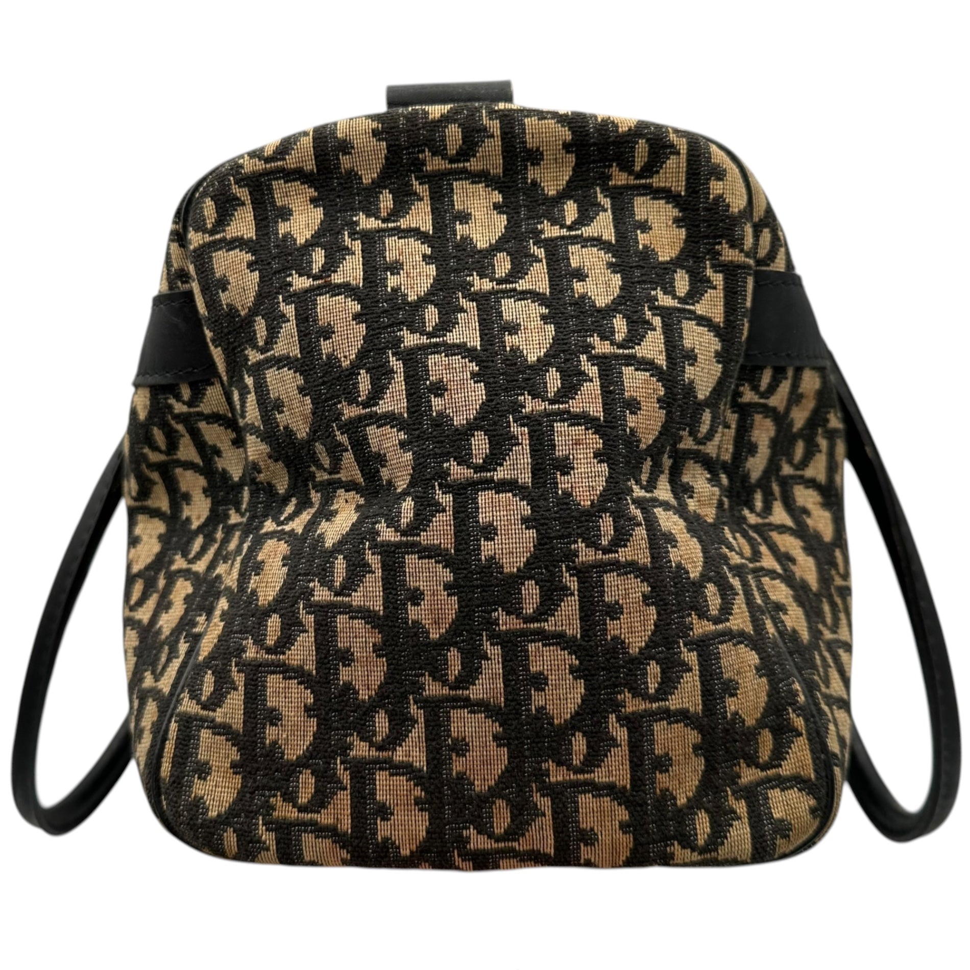 Christian Dior(クリスチャンディオール) 1970's Trotter Canvas Mini Boston Bag トロッター キャンバス ミニ ボストン バッグ ベージュ×ブラック 70年代~ ヴィンテージ