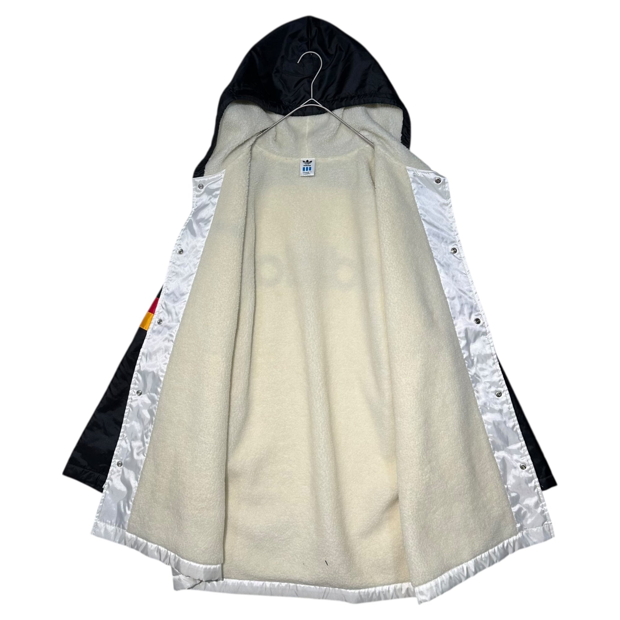 adidas(アディダス) 90's DESCENTE Fleece Lined Bench Coat 90年代 デサント 内 ボア ベンチ コート LL ホワイト