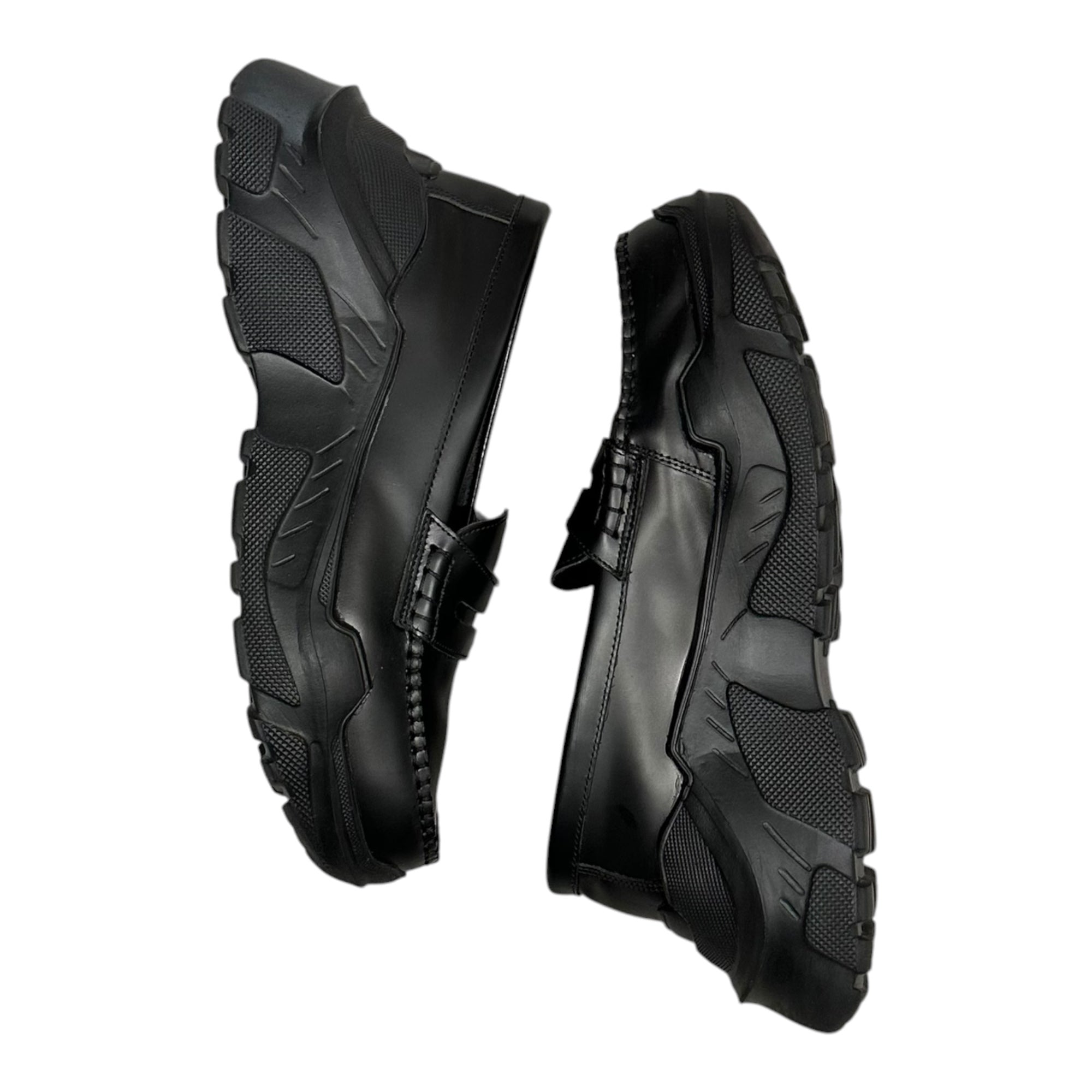 AKIKOAOKI(アキコアオキ) Achilles Loafer アキレス ローファー 25cm ブラック 厚底