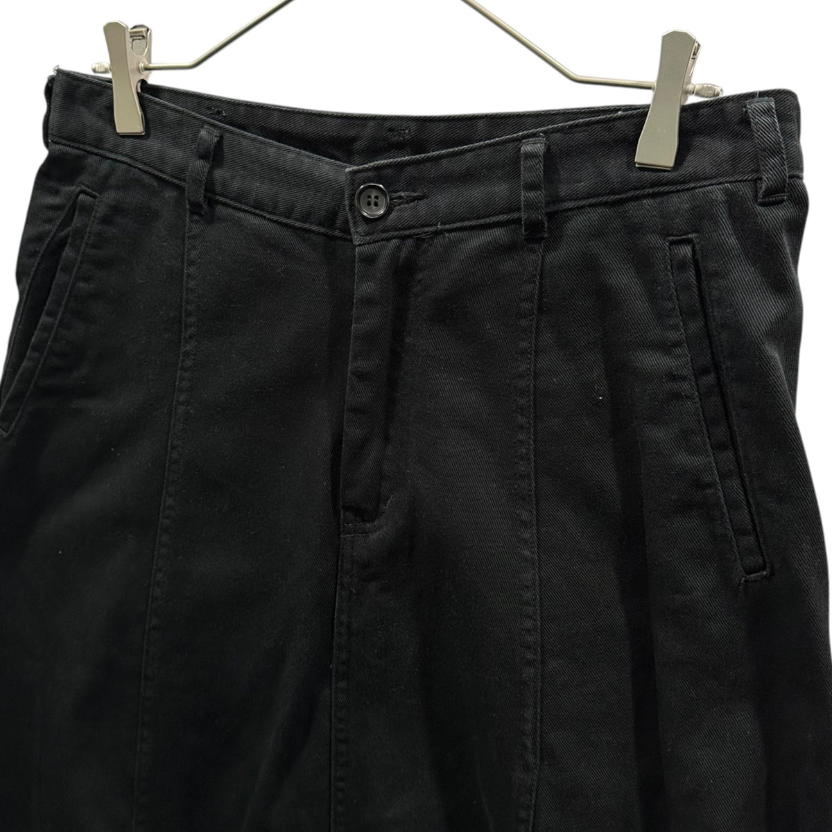 COMME des GARCONS COMME des GARCONS(コムデギャルソンコムデギャルソン) 2000's Cotton sarouel pants コットン ペンギン サルエル パンツ RU-P075 S ブラック AD2007