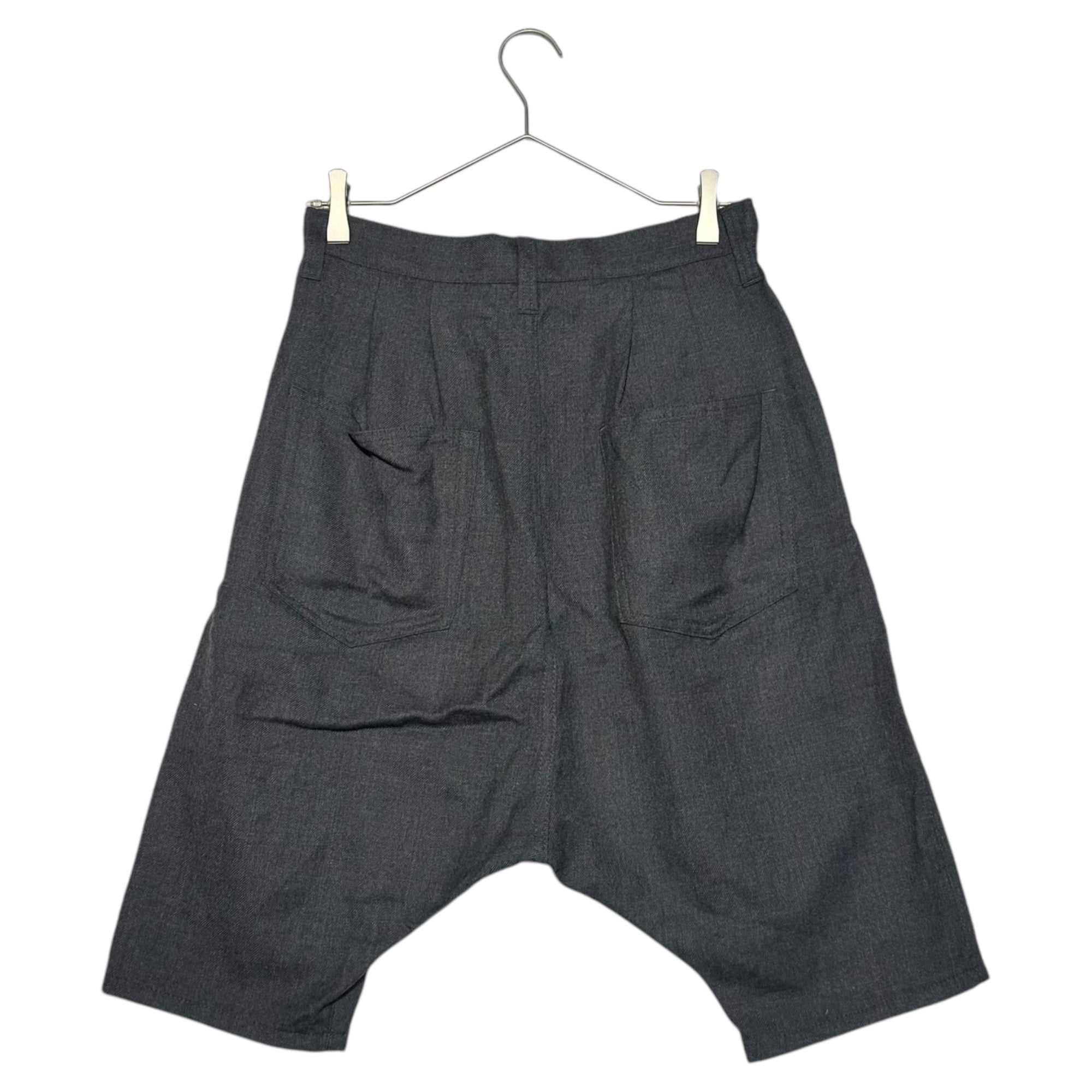 COMME des GARCONS JUNYA WATANABE(コムデギャルソンジュンヤワタナベ) 13AW Wool sarouel half pants ウール サルエル ハーフ パンツ JL-P031 XS グレー AD2013