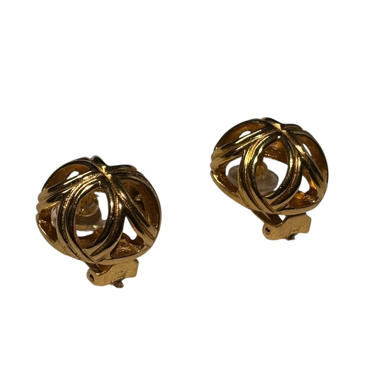 Christian Dior(クリスチャンディオール) GERMANY made vintage gold cross earrings ドイツ製 ヴィンテージ ゴールド クロス イアリング ゴールド アクセサリー