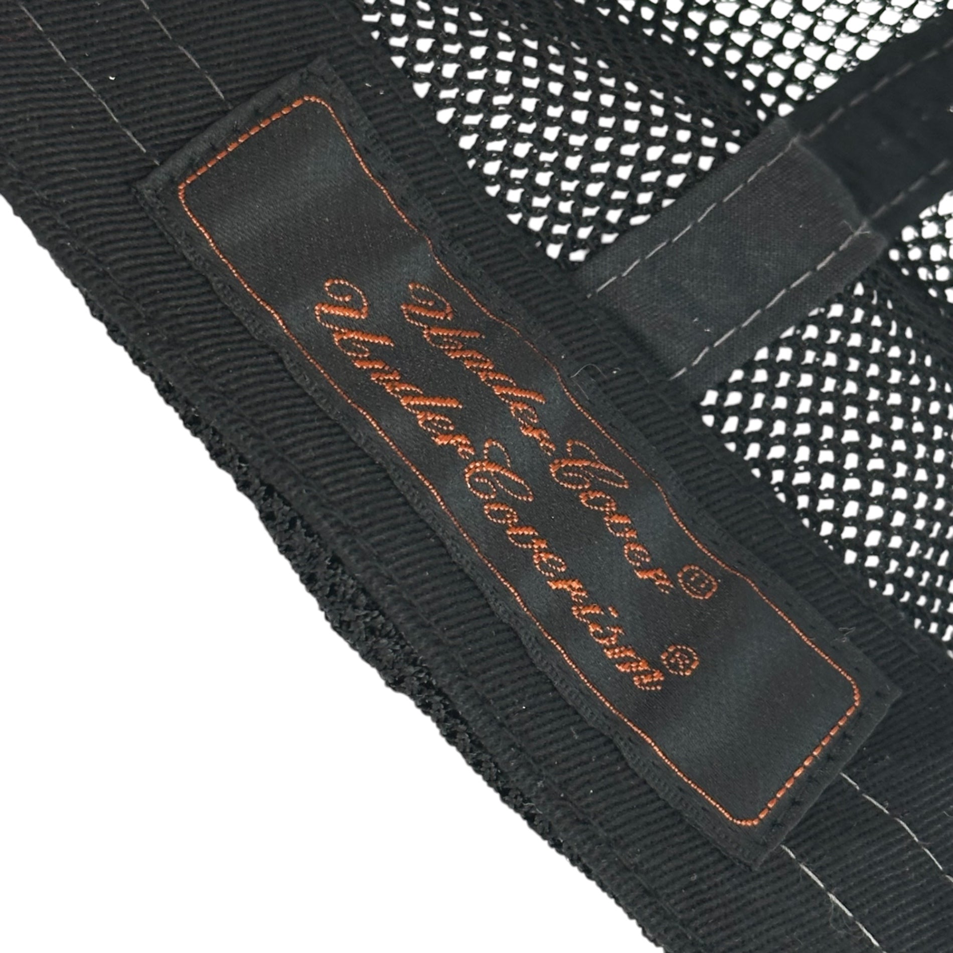 UNDERCOVERISM(アンダーカバイズム) 06SS T期 Graphic-Print Mesh Cap グラフィック プリント メッシュ キャップ ブラック×ホワイト 00's アーカイブ